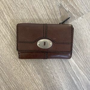 Leather Fossil wallet